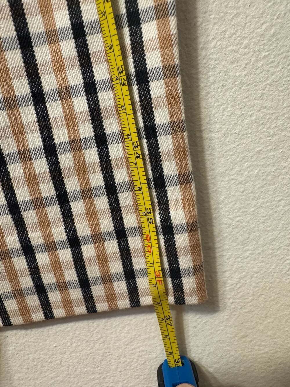 A New Day Women's Plaid Skinny Ankle Mid-Rise Side-Zip Trousers Size 12R - Picture 6 of 7